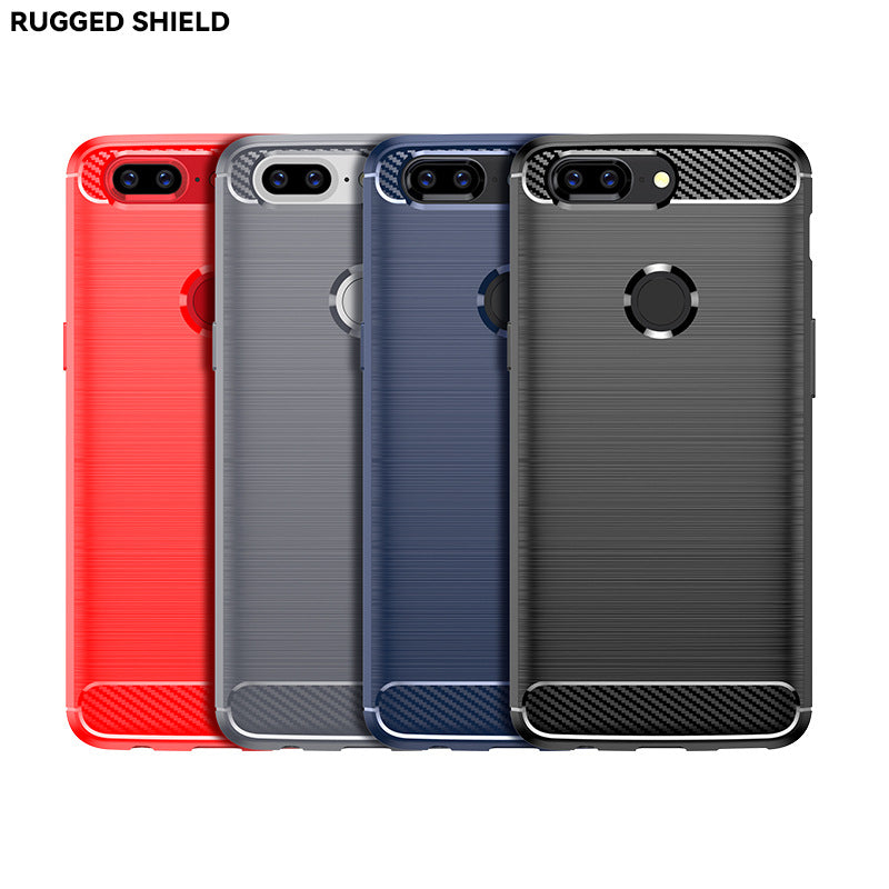 Load image into Gallery viewer, OnePlus 1+5/5T - Shield Shockproof Rugged Heavy Duty Case With 2PC 9H Glass Screen Protector
