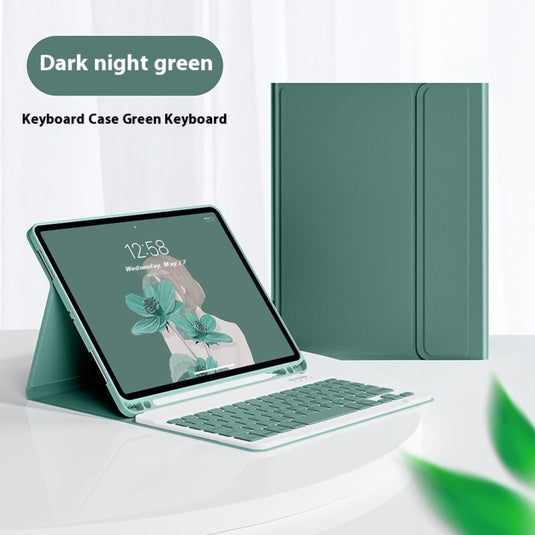 [Without Backlight] Apple iPad 10.2" 7th/8th/9th (2019/2020/2021)/Air 3 10.5" (2019)/Pro 10.5" (2017) - Detachable Magnetic Wireless Keyboard Case