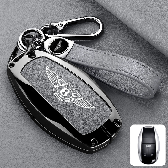 Bentley Aluminum Alloy Shockproof Car Key Case Cover for Continental, Mulsanne, Flying Spur, Bentayga - i-Station Mobile Phone & Electronic Device Repair and Accessories