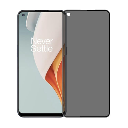 [Full Covered][Privacy] OnePlus Nord N100 - 9H Hardness Anti-Spy Tempered Glass Screen Protector