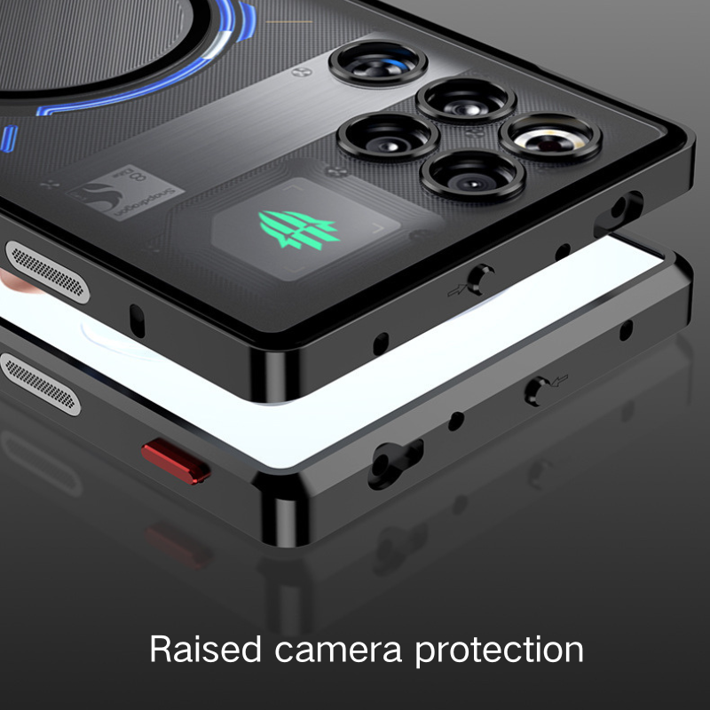 Load image into Gallery viewer, [Magsafe Compatible] ZTE Nubia RedMagic 11 Pro/Plus - Transparent Essentials Series Case With Metal Frame - i-Station Mobile Phone &amp; Electronic Device Repair and Accessories
