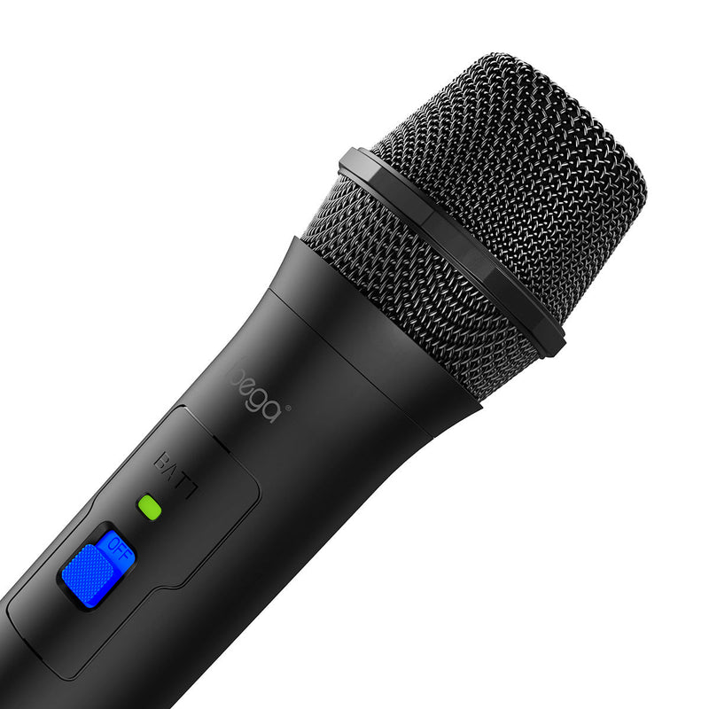 Load image into Gallery viewer, Sony PS5 / PS4 / PS3 / Wii U / Nintendo Switch Karaoke Gaming Microphone Wireless Speaker Microphone HiFi Cordless Mic with Receiver - Polar Tech Australia
