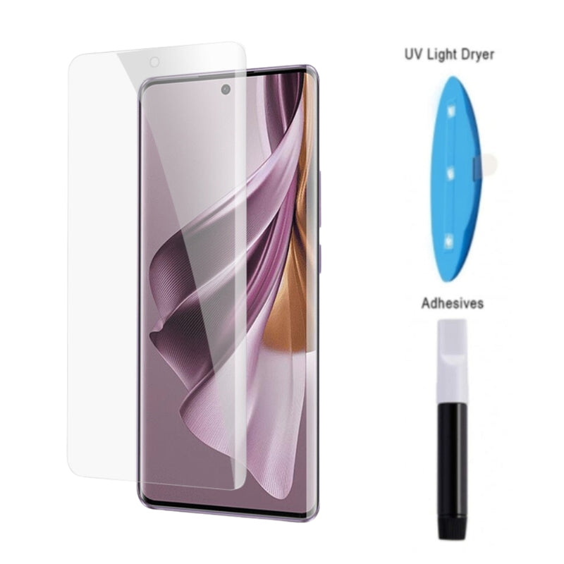 Load image into Gallery viewer, [UV Glue] [HD] OPPO Reno10 Pro+ (CPH2521) - UV Full Covered Curved 9H Tempered Glass Screen Protective Protector
