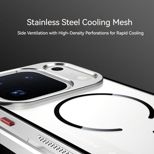 [Magsafe Compatible] OPPO Find X10 / Pro Max / E - Transparent Essentials Series Case With Metal Frame