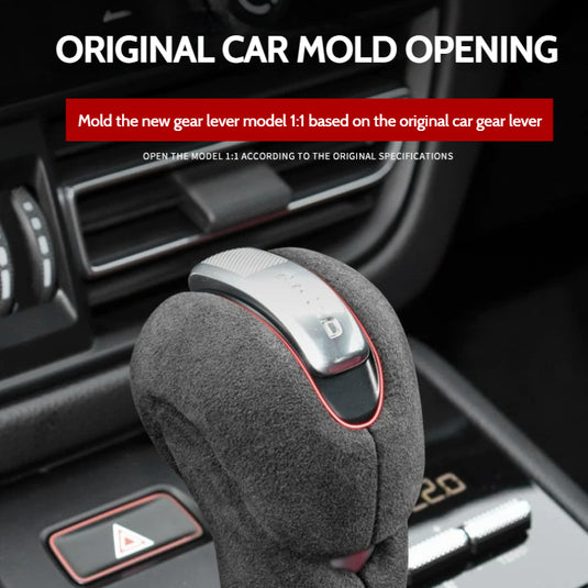 Porsche Macan Suede Gear Shift Knob Cover – Nano Adhesive Interior Trim Protection - i-Station Mobile Phone & Electronic Device Repair and Accessories