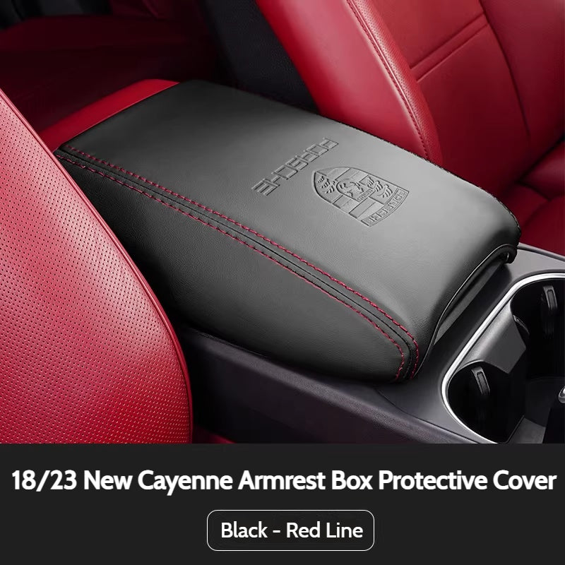 Load image into Gallery viewer, Porsche Car Armrest Box Protective Cover For Macan, Cayenne - i-Station Mobile Phone &amp; Electronic Device Repair and Accessories

