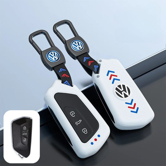 Volkswagen Matte ABS Car Key Fob Case Cover For Golf 8, Teramont, Talagon, ID.3,  ID.4 X, ID.6,  Lamando L