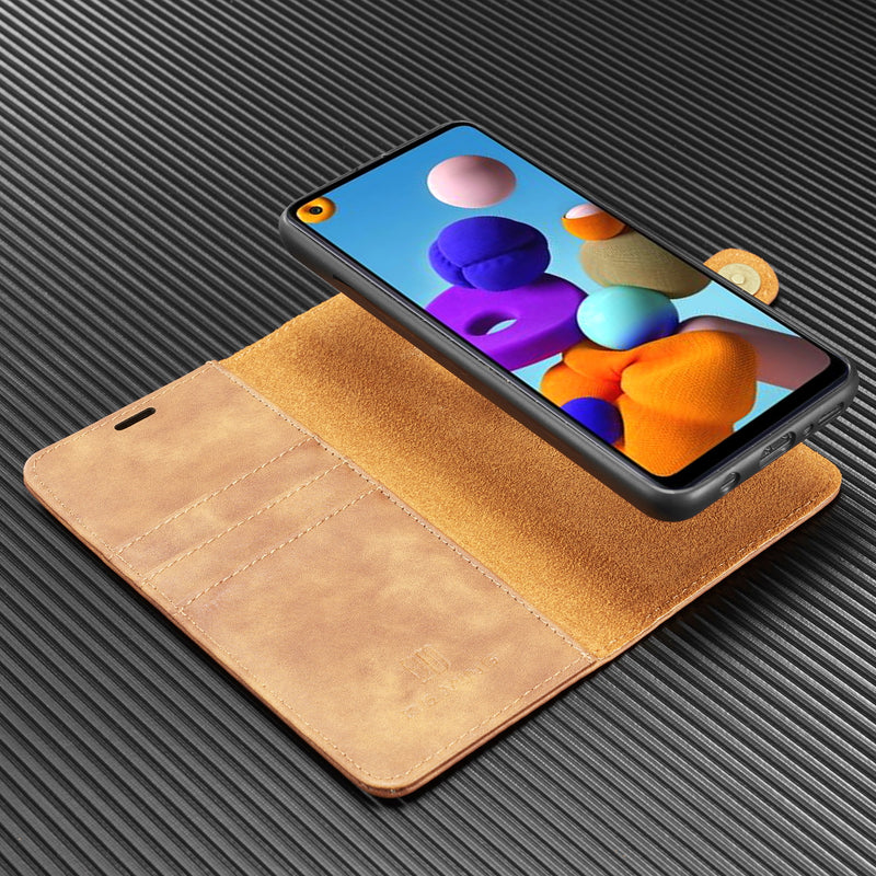Load image into Gallery viewer, [With Card Slot][Detachable] Samsung Galaxy A26 (SM-A266) Full-cover Leather Wallet Shockproof Case
