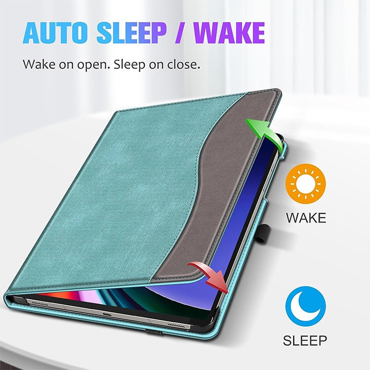 Load image into Gallery viewer, [With Pen Slot] Samsung Galaxy Tab S8 Ultra &amp; S9 Ultra &amp; S10 Ultra 14.6&quot; Multi-angle Flip Cover Stand Series Case
