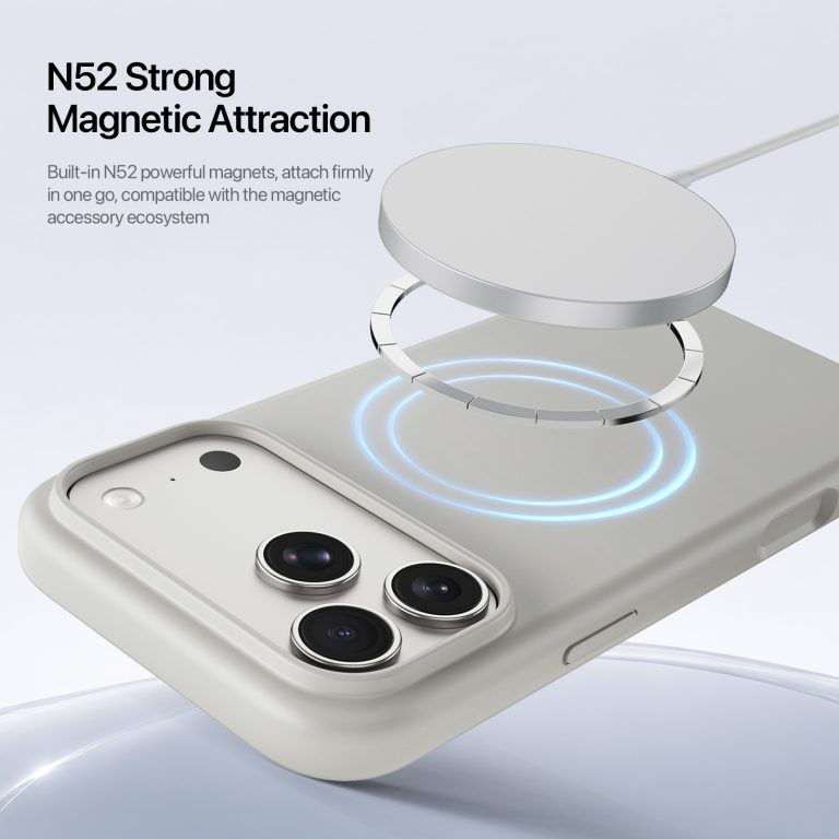 Load image into Gallery viewer, [Magsafe Compatible] Apple iPhone 17 Pro &amp; 18 Pro Skin-friendly Liquid Silicone Magnetic Case
