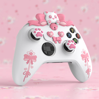 Xbox Series X/S - Sweetheart Kitty Cartoon Silicone Anti-Slip Wireless Controller Cover - i-Station Mobile Phone & Electronic Device Repair and Accessories