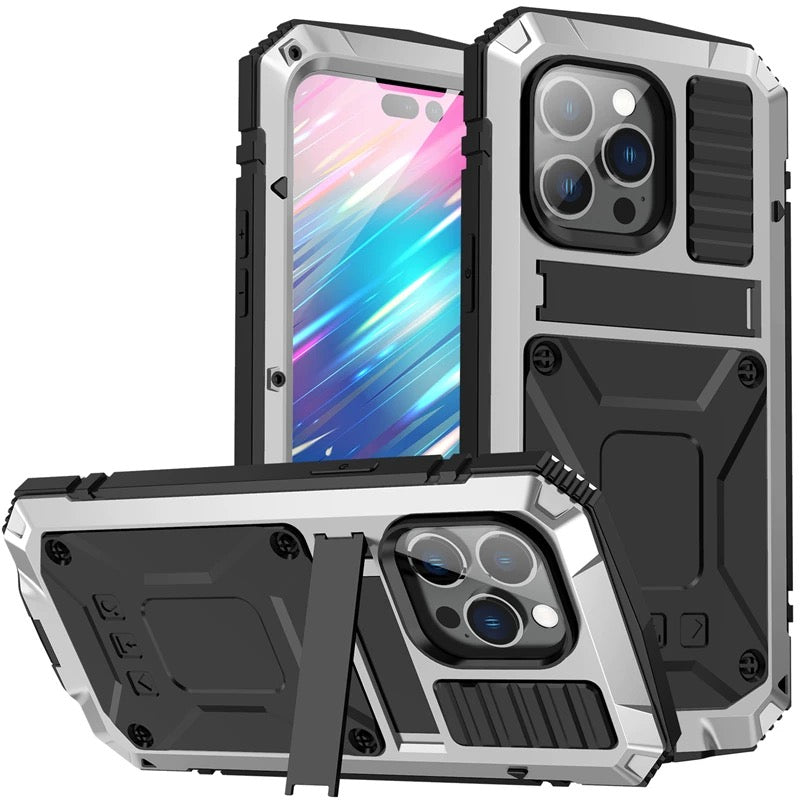 Load image into Gallery viewer, [Built-in Stand] Apple iPhone 16/Plus/Pro/Max - Military Grade Shockproof Lifeproof Series Case
