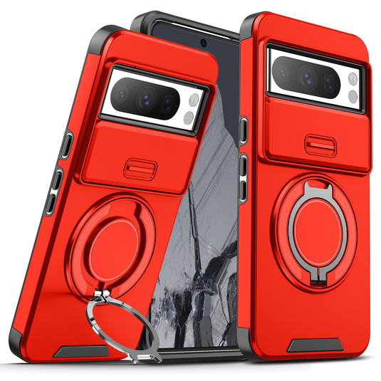 [Built-in Kickstand] Google Pixel 11 Pro - Rugged Shockproof Heavy Duty Series Case