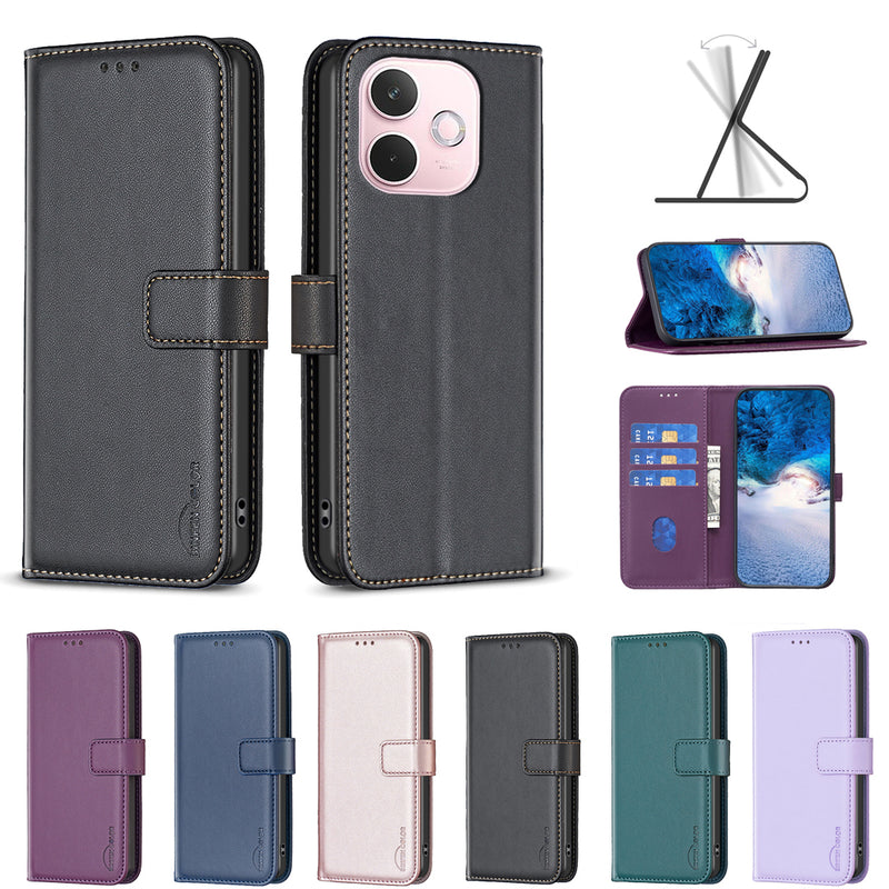 Load image into Gallery viewer, [With Card Slot] OPPO A5 Pro 5G (CPH2695) Multi-functional Leather Shockproof Wallet Series Case
