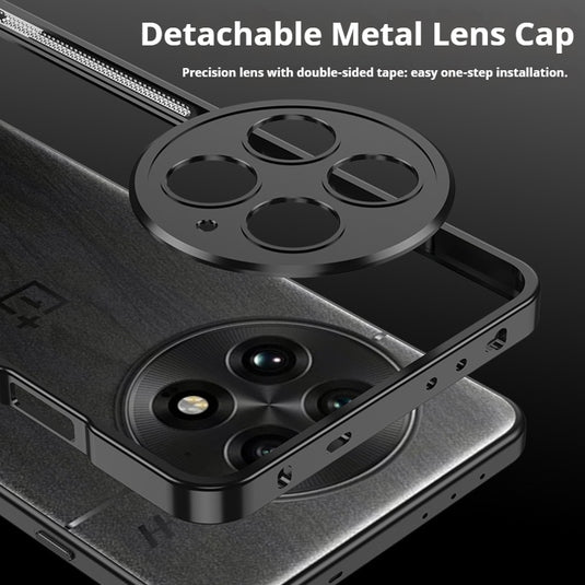 OnePlus 15 5G - Seahorse Buckle Metal Frame With Detachable Metal Lens Cover