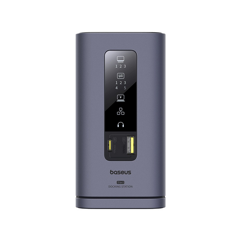 Load image into Gallery viewer, Baseus Spacemate Series 11-in-1 (MAC) Docking Station-Space Grey
