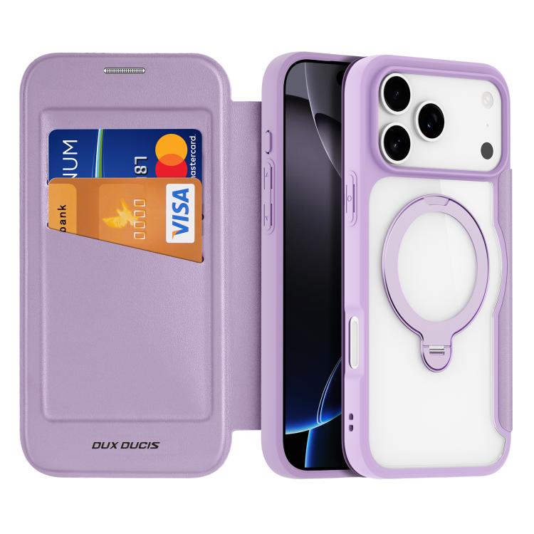 Load image into Gallery viewer, [Detachable][Magsafe Compatible] Apple iPhone 17/Air/Pro/Pro Max Multi-functional PU Leather Stand Case With Card Slot
