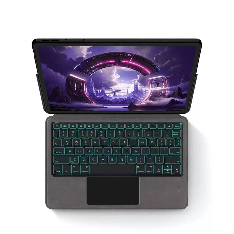 Load image into Gallery viewer, Lenovo Legion Y900 11" 2026 (TB711FU) - Black Integrated Bluetooth Keyboard Case With Backlight and TouchPad
