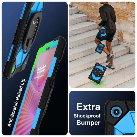 Lenovo Idea Tab 11” 2025 (TB336FU/TB336ZU) - Multi-functional Shockproof Heavy Duty Series Case With Shoulder Strap