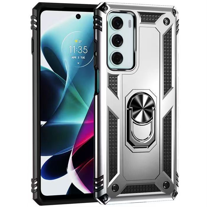 Load image into Gallery viewer, [Built-in Ring Bracket] Motorola Moto Edge S30 Anti-slip Protective Hard Heavy Duty Series Case
