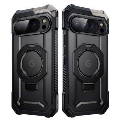 Google Pixel 10 Pro XL SUPCASE Strong Magneti Kickstand TPU Airbag Transparent Protective Case - i-Station Mobile Phone & Electronic Device Repair and Accessories