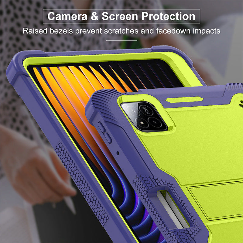 Load image into Gallery viewer, [Built-in Stand] Xiaomi Mi Pad 7 11.2&#39;&#39; (2024) EVA Kid Friendly Heavy Duty Ring Holder Stand Case
