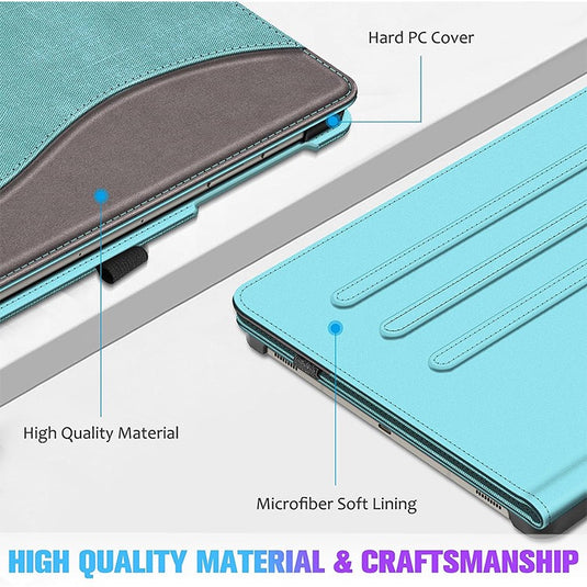[With Pen Slot] Samsung Galaxy Tab S8 Ultra & S9 Ultra & S10 Ultra 14.6" Multi-angle Flip Cover Stand Series Case