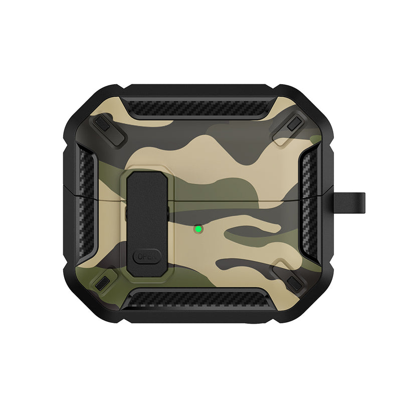 Load image into Gallery viewer, Samsung Galaxy Buds3/Pro Camouflage Full Coverage Shockproof Case
