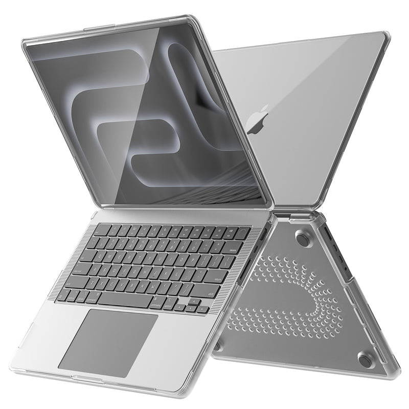 Load image into Gallery viewer, Apple MacBook Pro 14.2&quot; (A2442 &amp; A2779 &amp; A2918 &amp; A2992) - Slim PC + TPU Scratch-Resistant Laptop Case
