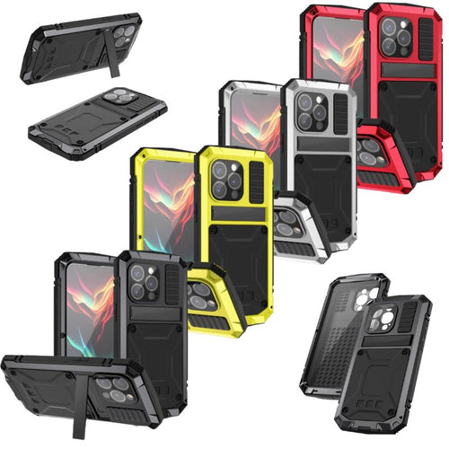 [Built-in Stand] Apple iPhone 16/Plus/Pro/Max - Military Grade Shockproof Lifeproof Series Case