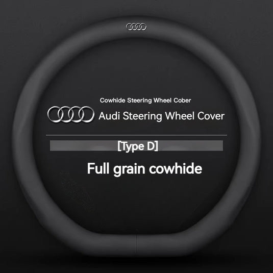 Audi Genuine Cowhide Leather Steering Wheel Cover For Q5L, A4L, A3, A6L, Q3, Q2L, A5, Q7, A7, Q8, S3 - i-Station Mobile Phone & Electronic Device Repair and Accessories