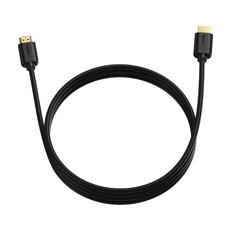 Load image into Gallery viewer, Baseus HDMI 2.0 cable 4K 60 Hz 3D HDR 18 Gbps CAKGQ-A01 5M - Black
