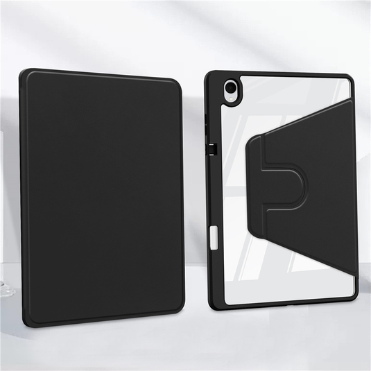 Samsung Galaxy Tab S12 Plus (2026) 12.4" - Silicone 360-Degree Rotating Smart Sleep Drop-Proof Case