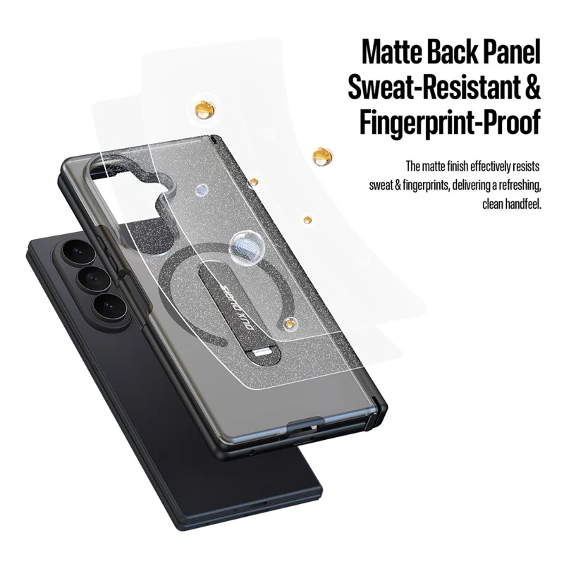 Load image into Gallery viewer, Samsung Galaxy Z Fold8 Ultra (SM-F976) Minimalist Business Magnetic Stand Matte Case
