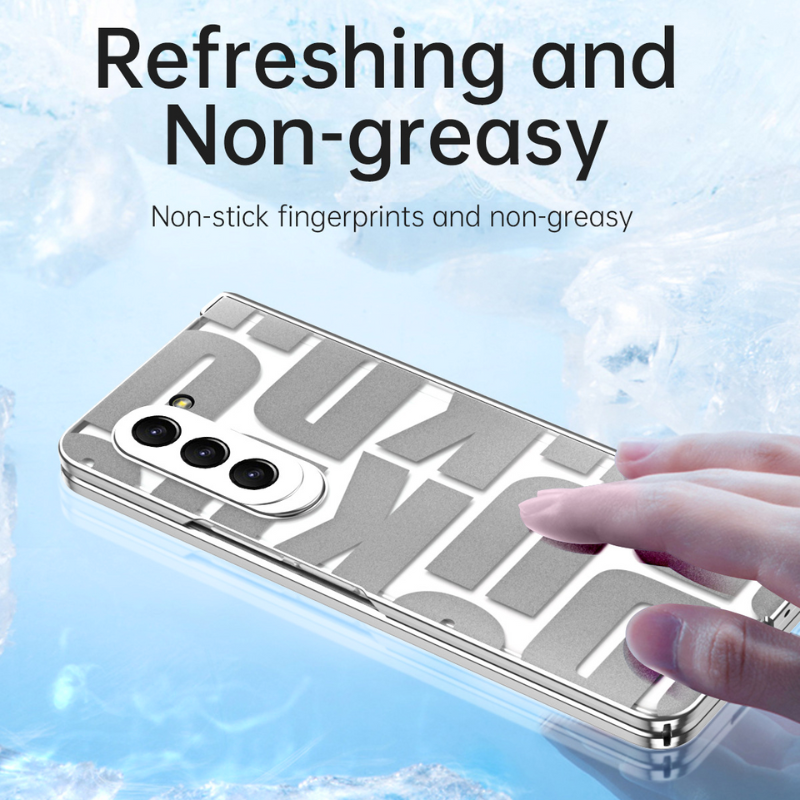 [Built-in Screen Protector] Samsung Galaxy Z Fold 3 SM-F926 Electroplated Full-cover Shockproof Fashion-Forward Series Case - i-Station Mobile Phone & Electronic Device Repair and Accessories