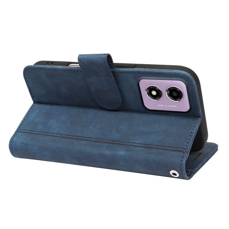 Load image into Gallery viewer, [With Card Slot] Motorola Moto G56 Full-coverage Shockproof Wallet Series Case
