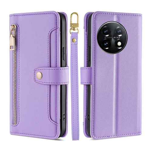 [Built-in Card Slot][With Lanyard]  OnePlus Nord 4 Leather Flip Shockproof Wallet Series Case