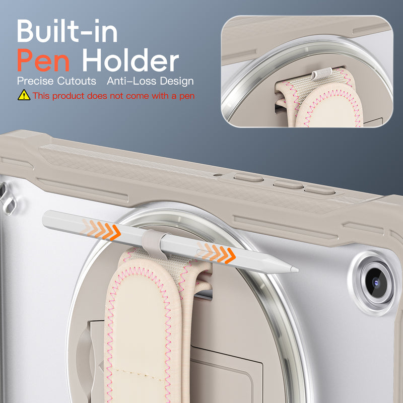 Load image into Gallery viewer, Samsung Galaxy Tab A11 Plus 11&quot; (2025) Heavy Duty Hand Strap EVA Protection Case
