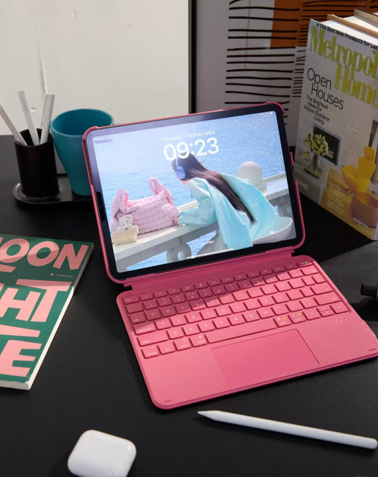 [Detachable] Apple iPad Air 4/5 10.9'' 4/5th Gen (2020/2022) Inateck Magnetic Touch Wireless Keyboard Case