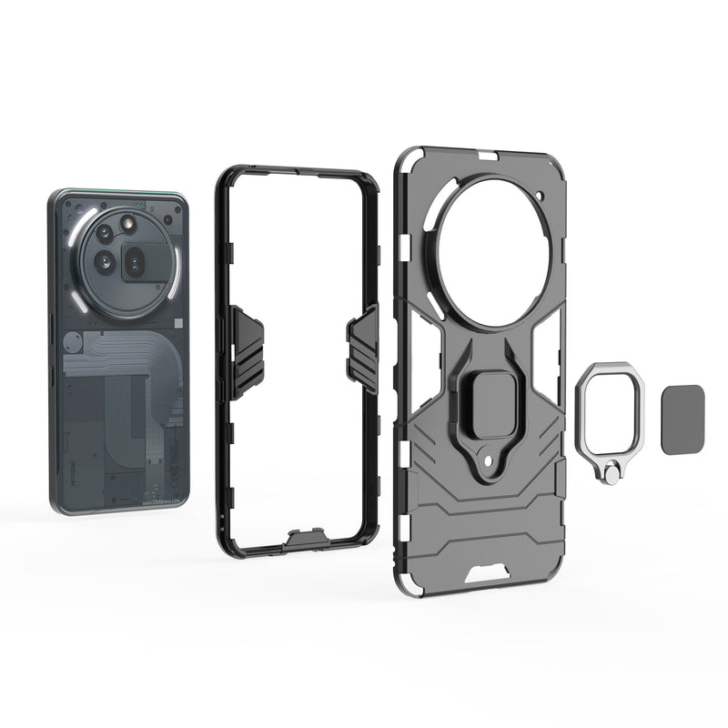 Load image into Gallery viewer, [Built-in Stand] Nothing Phone (3a)/Pro - Shockproof Military Grade Armor TPU Dual-Layer Full Body Case - i-Station Mobile Phone &amp; Electronic Device Repair and Accessories
