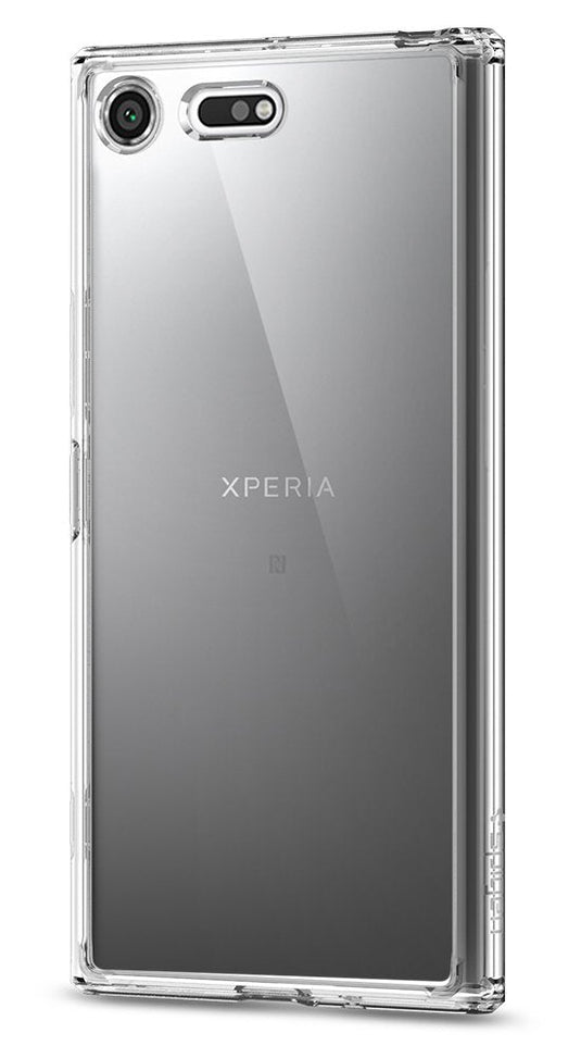 Sony Xperia XZ1 -  AirPillow Cushion Clear Transparent Back Cover Case - Polar Tech Australia