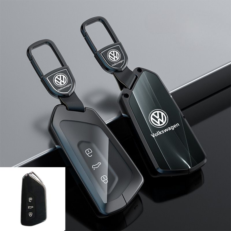 Load image into Gallery viewer, Volkswagen Zinc Alloy Car Key Fob Case Cover For Golf, ID.4, ID.6,  Lavida, Sagitar, Viloran, Magotan, Lamando L, Tiguan, Tharu, Tayron, Gran Lavida, Talagon
