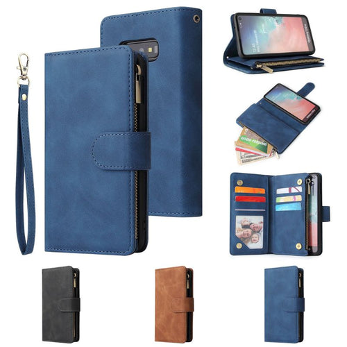 [With Card Slot] Doogee N40 Pro PU+TPU Shockproof Wallet Series Case With Lanyard