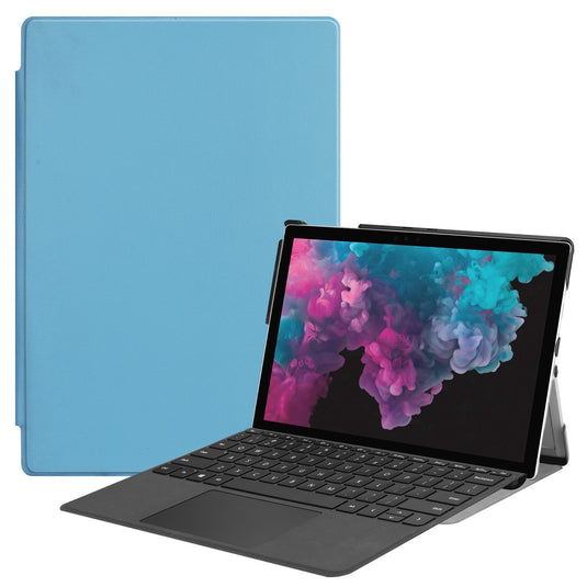 [With Pen Slot] Microsoft Surface Go 1/2/3 - Business PU Leather Flip Cover Shockproof Case