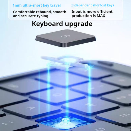 [Detachable] Apple iPad Pro 11-inch 1st/2nd/3rd/4th Gen (2018/2020/2021/2022) Magnetic Touch Pad Wireless Keyboard Case