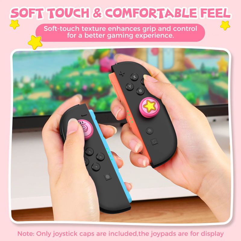Load image into Gallery viewer, Nintendo Switch 2 (2025) - IINE Cute Cartoon Silicone Joy-con Thumb Grips (One Set)
