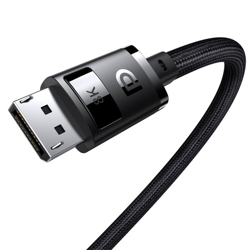 Load image into Gallery viewer, Baseus High Definition Series DP 8K to DP 8K Adapter Cable 3M - Cluster Black - i-Station Mobile Phone &amp; Electronic Device Repair and Accessories
