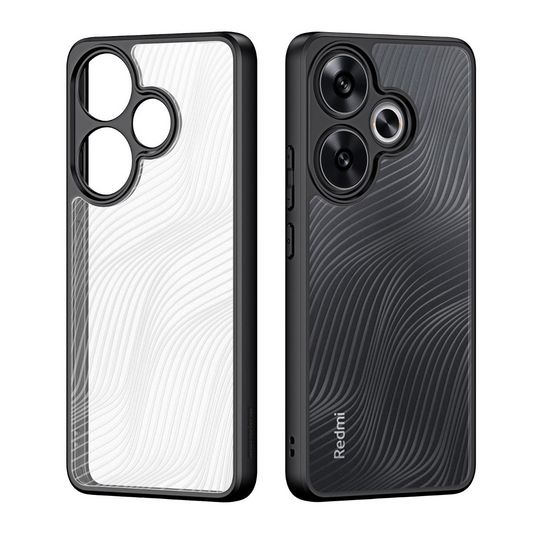 Xiaomi Redmi Turbo 3 Transparent Matte Shimmering Shockproof Essentials Series Case