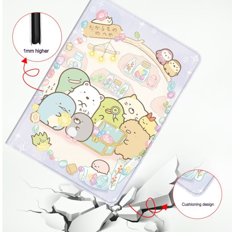 Load image into Gallery viewer, [With Pen Slot] Vivo Pad 2 12.1&quot; 2023 - Full Cover Cartoon Flip Cover Soft Case
