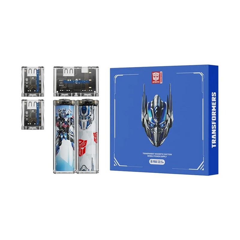 Load image into Gallery viewer, Transformers TF-D05 Removable Battery Charger Magnetic Power Bank 5000mAh*2
